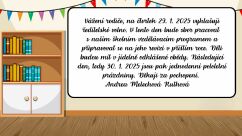 Ředitelské volno 29.1.
