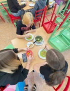 Vaření u deváťáků